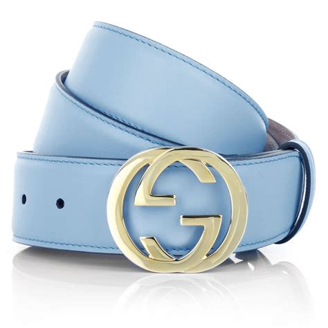 gucci belt baby blue|blue gucci belt men.